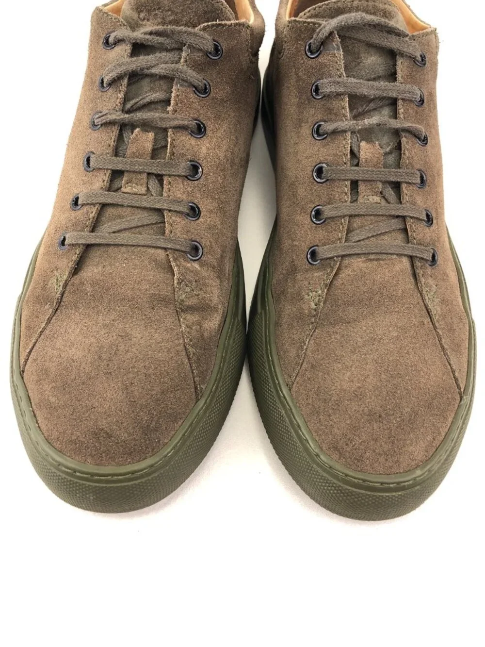 CQP Tarmac Brown Suede Ankle Sneakers EUR 44